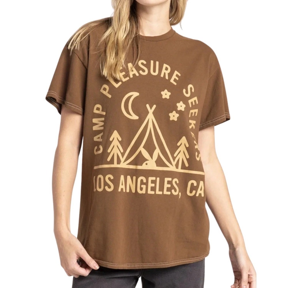 Playboy Camp Pleasure Seekers Graphic‎ T-Shirt